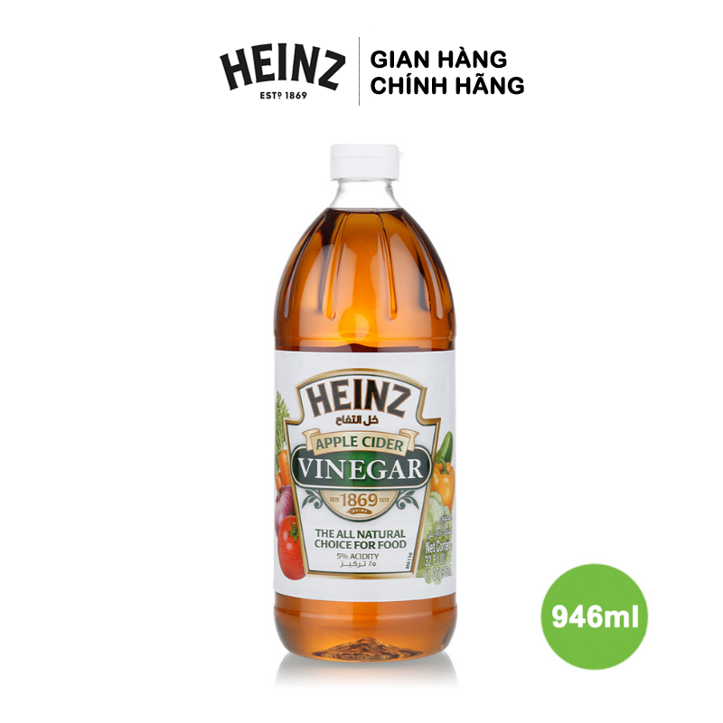 Giấm táo heinz 946ml - date: 2025