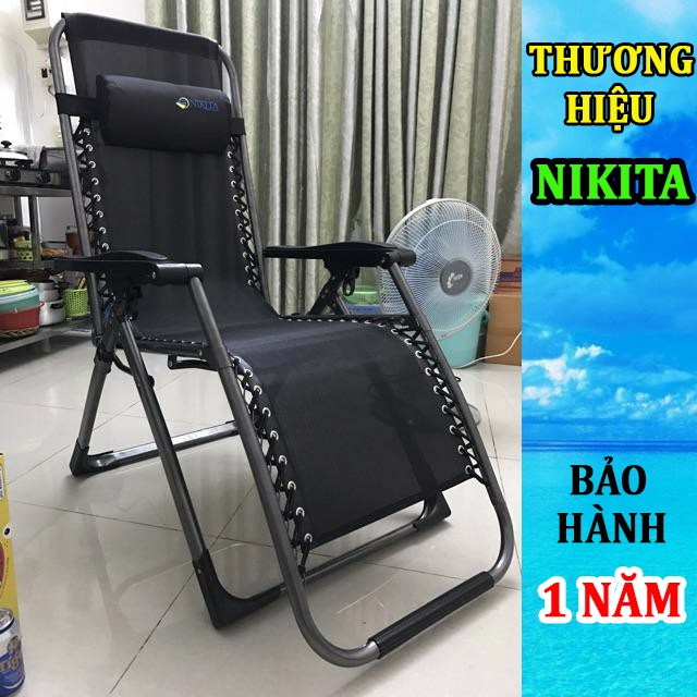 GHẾ GẤP XẾP THƯ GIÃN NIKITA NKT-139 NEW 2019