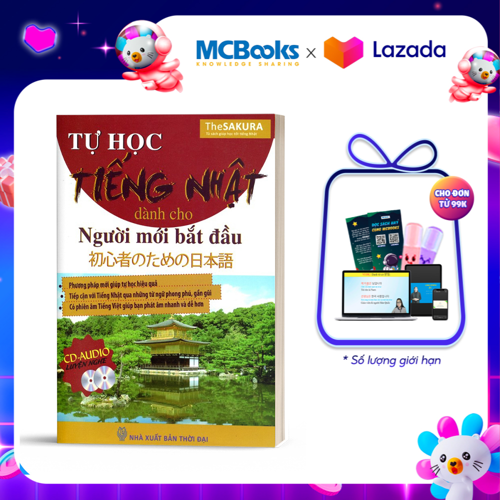 Tự Học Tiếng Nhật Dành Cho Người Mới Bắt Đầu - Học Kèm App Online