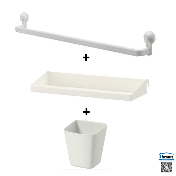 Bộ thanh treo hút chân không stugvik/sunnersta ikea 2