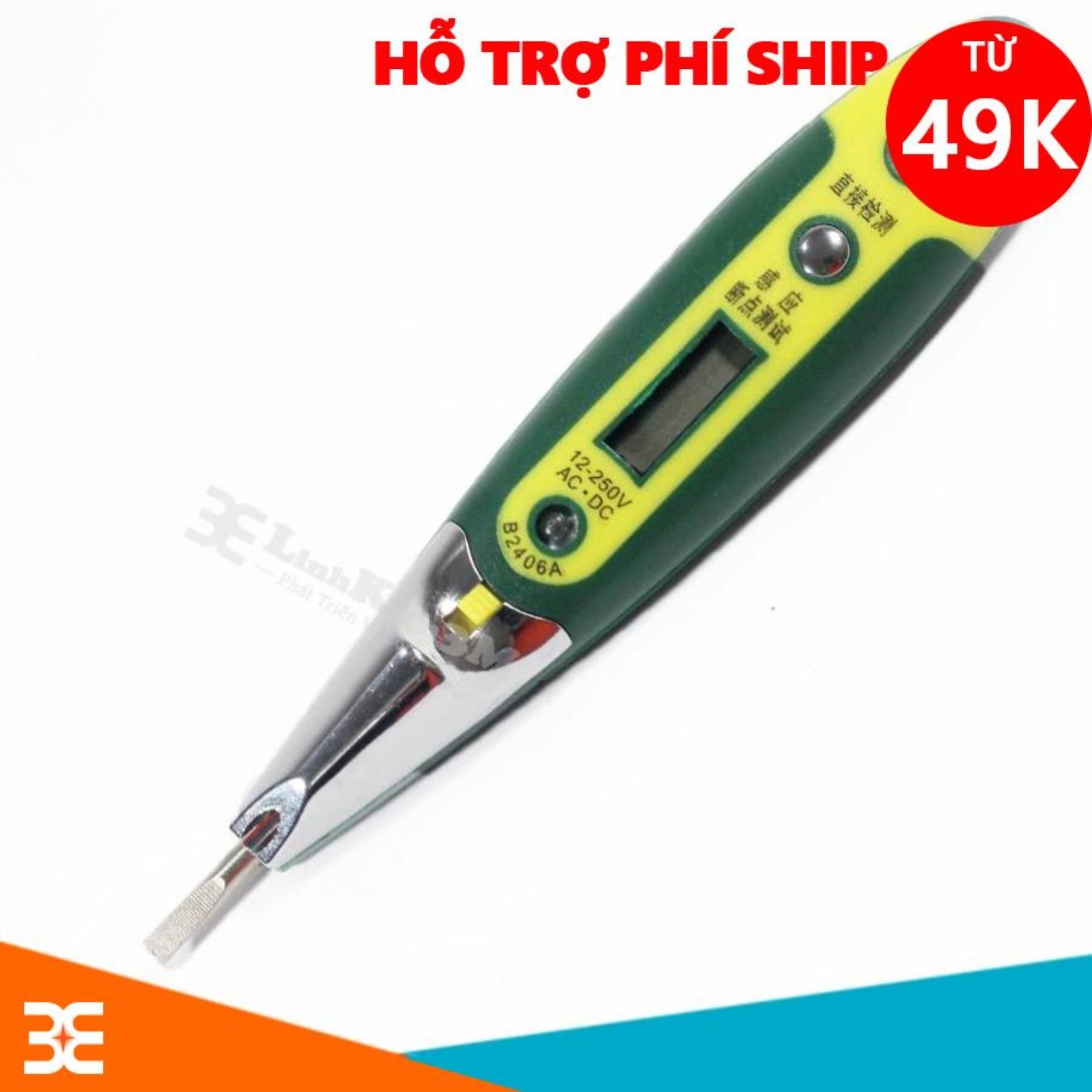 Bút thử điện hiển thị lcd linbon b-2406 12-250v