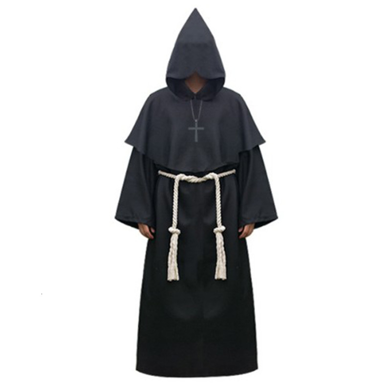 Áo choàng tu sĩ linh mục Halloween Trang phục hóa trang dạ tiệc truyện