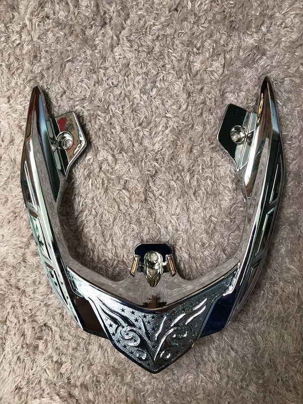 ốp cảng sau mạ crom xe air blade 2016 2017 2018 2019