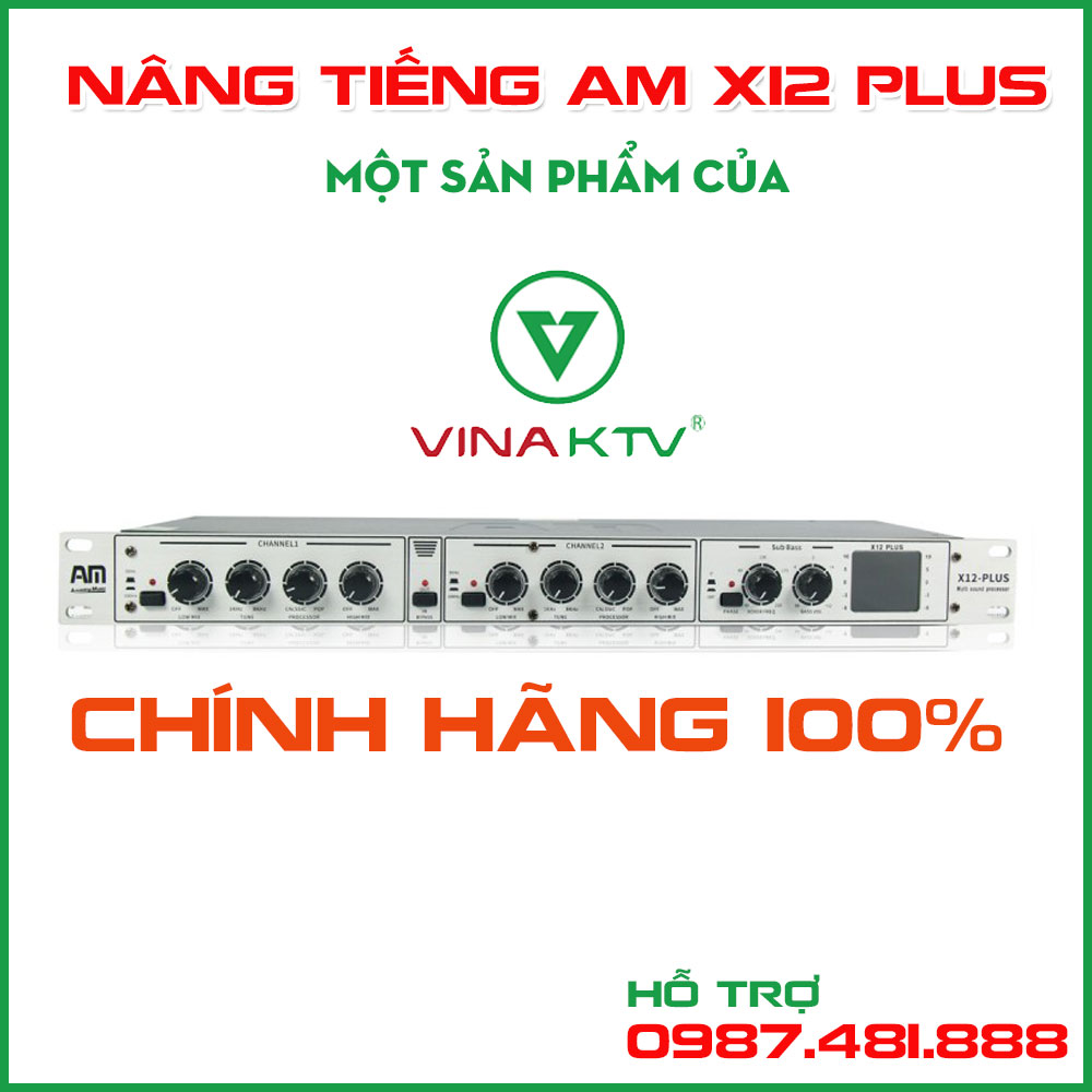 Nâng tiếng vinaktv am x12 plus - chính hãng 100%
