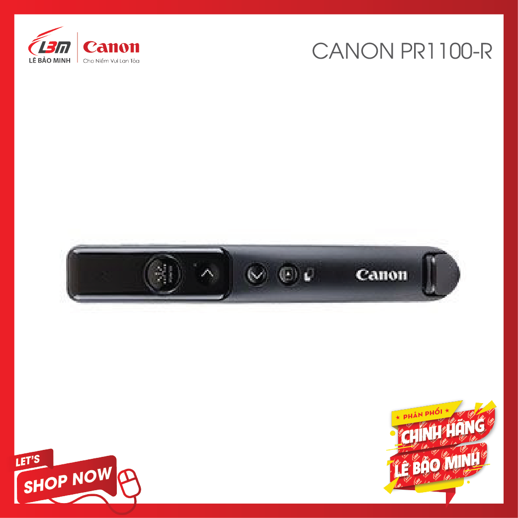 Bút trình chiếu canon pr1100-r - chính hãng lê bảo minh