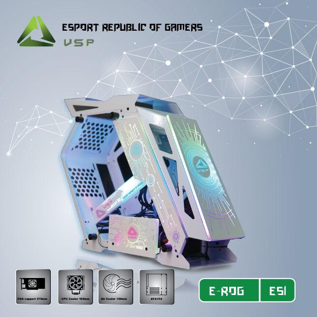 Vỏ case vsp esport republic of gamers es1