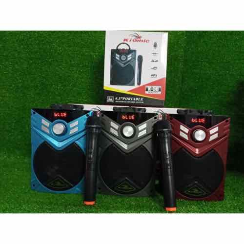 Loa Bluetooth Karaoke K56- Tặng 1 mic không dây