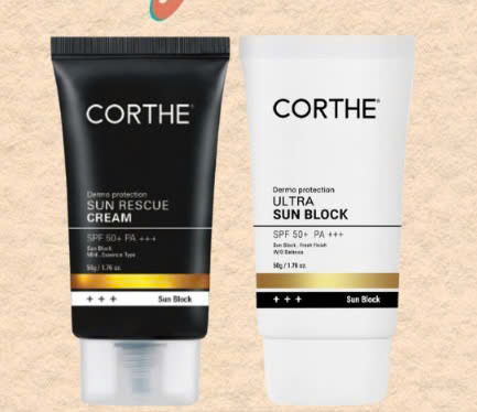 Kem chống nắng Corthe CORTHE DERMO PROTECTION ULTRA SUN BLOCK SPF50+/PA+++ 50g