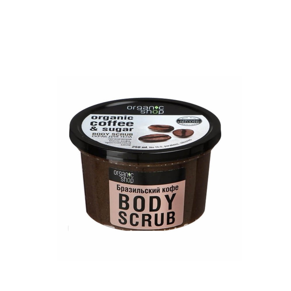 Tẩy da chết tẩy da chết Body Organic Shop dưỡng da trắng sáng của Nga chất lượng đảm bảo an toàn cho người dùng và cam kết hàng đúng như mô tả