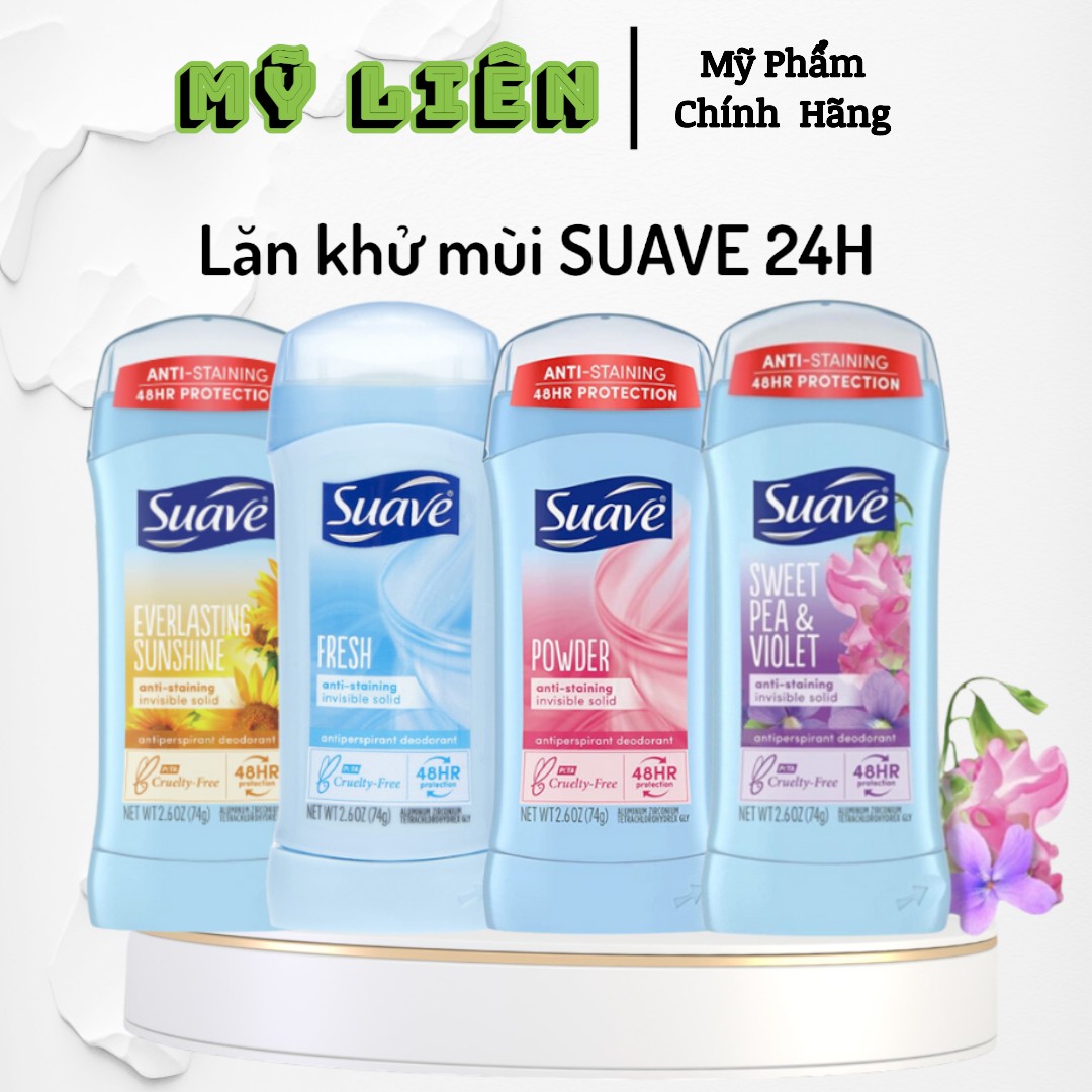 Lăn khử mùi vùng nách Suave Mỹ