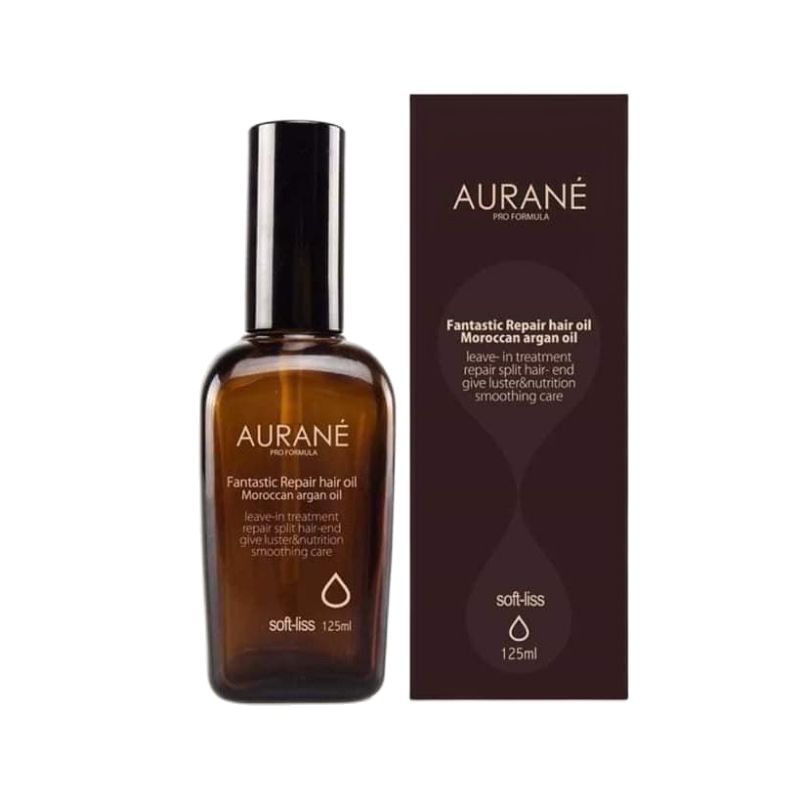 Tinh dầu dưỡng tóc AURANE Argan Fantasic Repair Hair Oil Soft-Liss 125ml ( mẫu vuông )