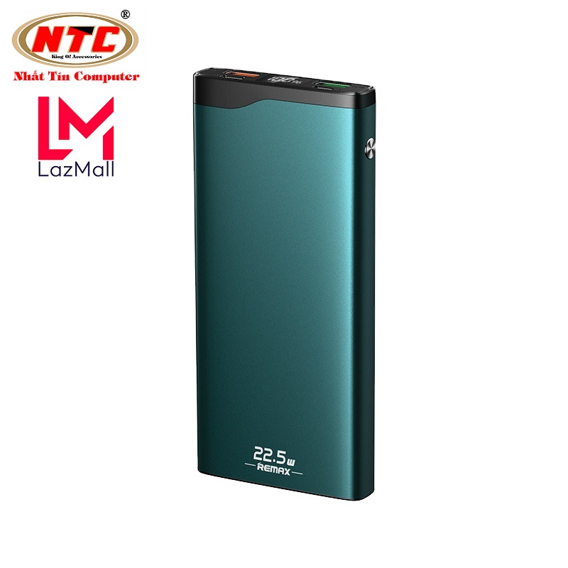 Pin sạc dự phòng Remax RPP-201 10000mAh sạc nhanh QC3.0 max 22.5W, Type-C PD 18W - Nhat Tin Authorised Store