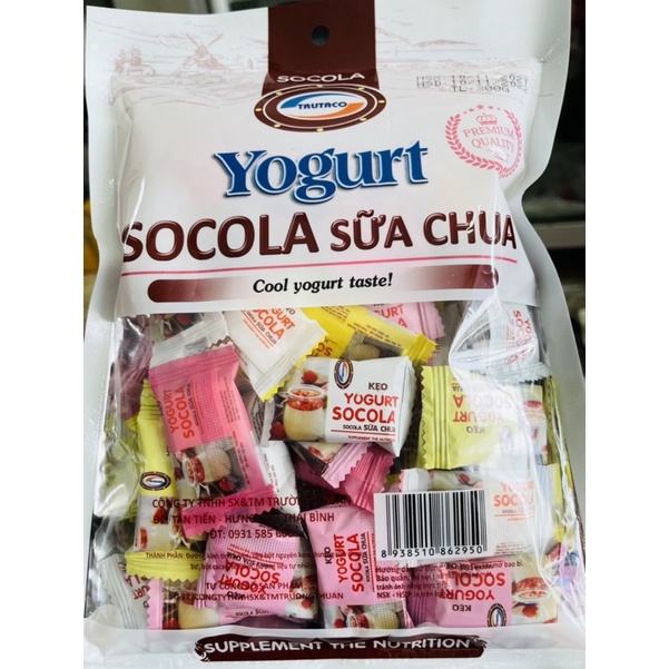 Kẹo yogurt socola sữa chua túi 300g
