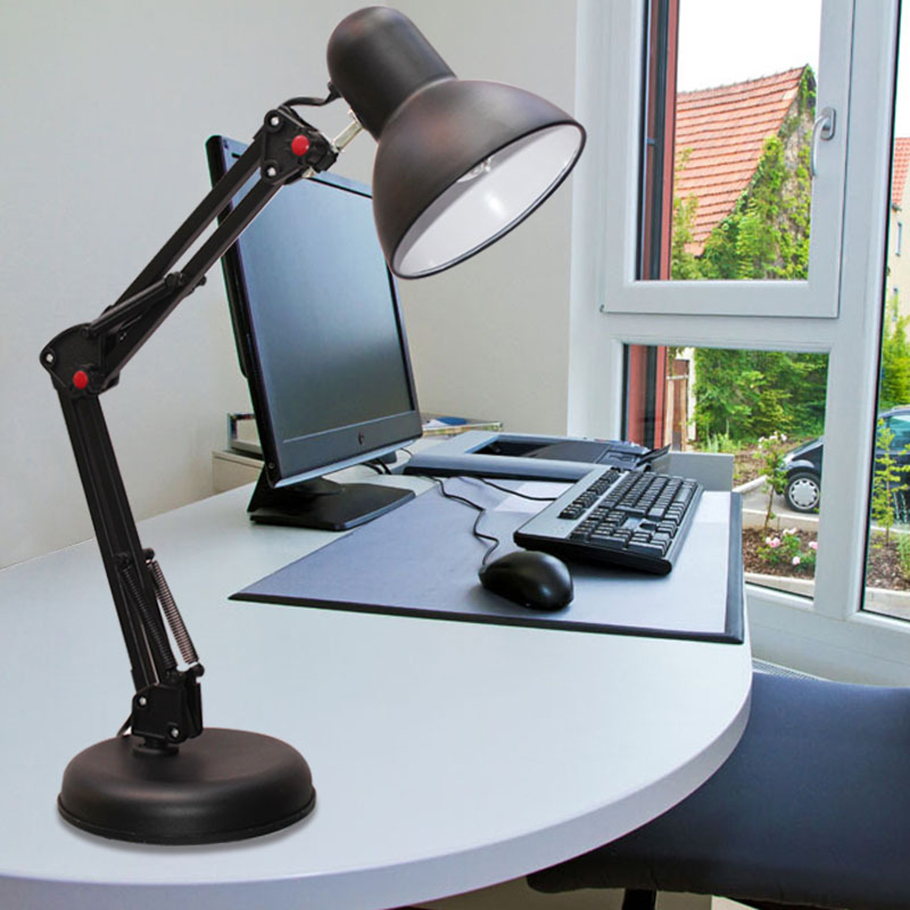 [HCM]Đèn Học Đèn Kẹp Bàn Gấp Khúc Pixar Đèn Học Gấp Khúc Có Đế Kẹp Đèn Học Chống Cận Kẹp Bàn Loại Tốt