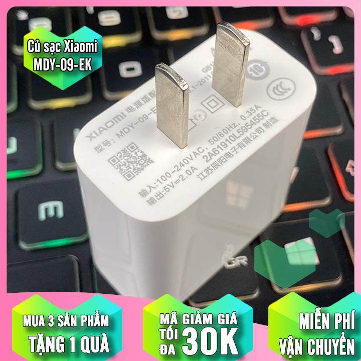 Củ sạc Xiaomi 5v2a 10W MDY-09-EK - Trắng