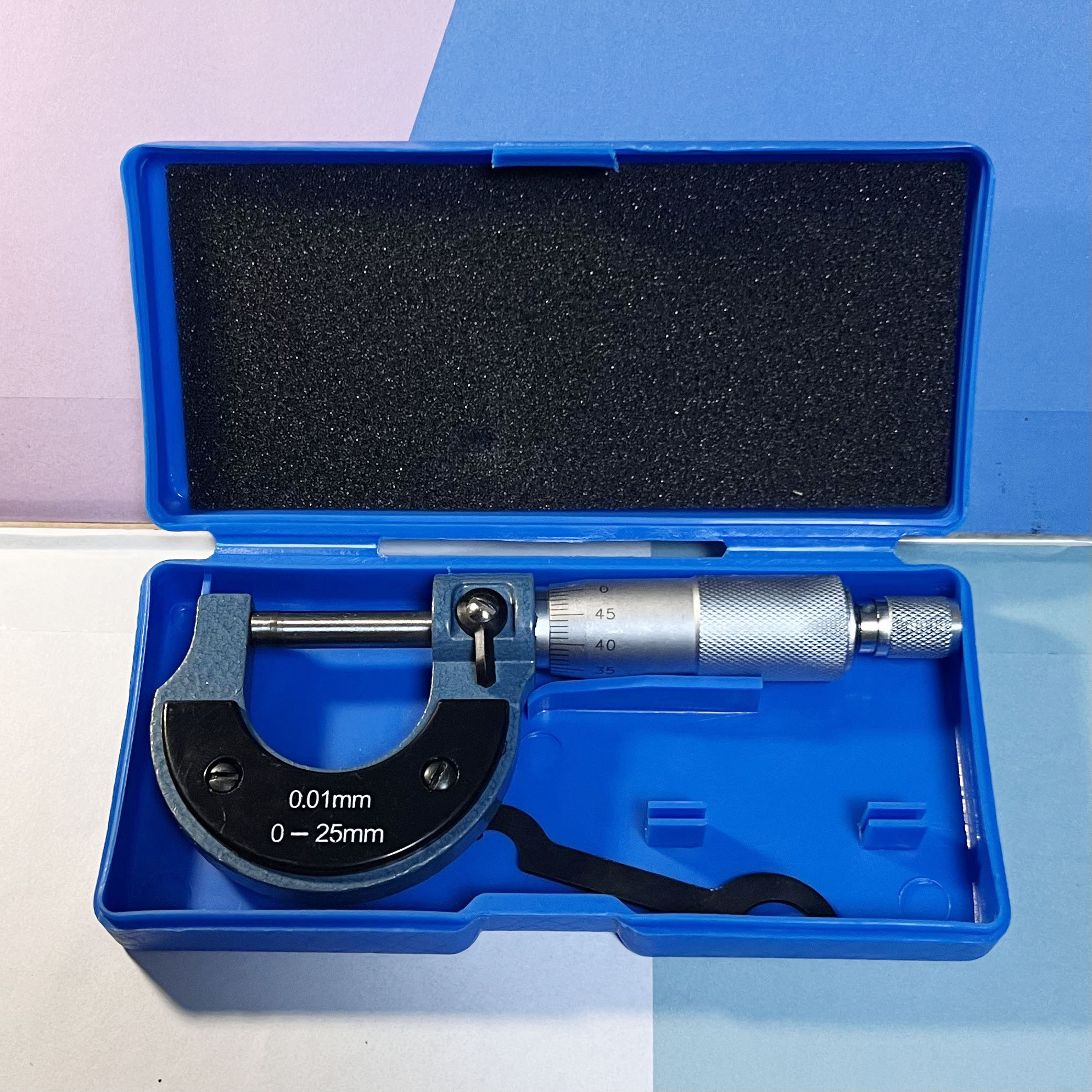 Thước kẹp Panme 0-25mm đo độ dày của vàng,bạc,lõi dây điện,dây đồng,tấm thép,đo cơ khí