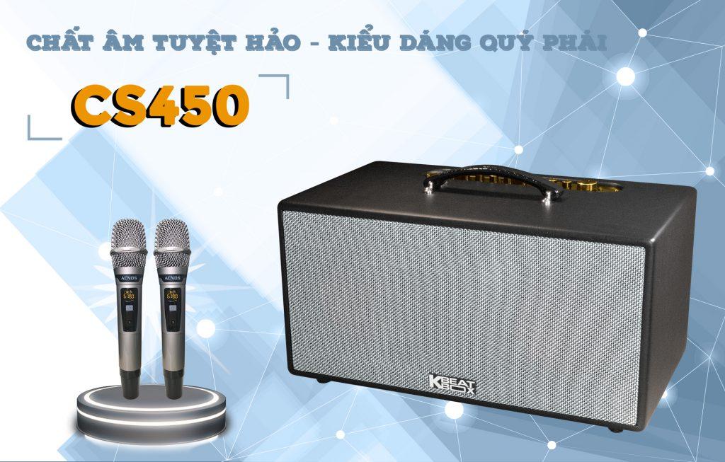 Dàn karaoke di động Acnos KBeatbox Mini CS450