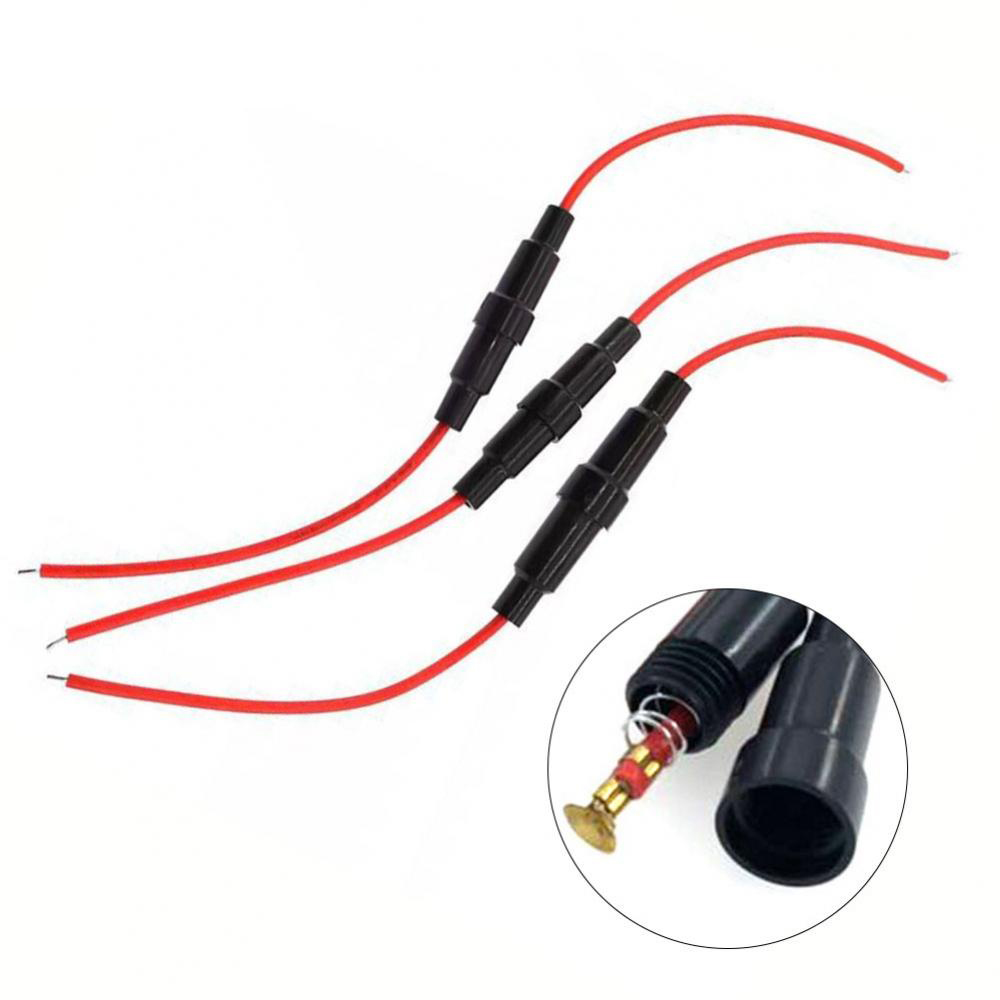 Dây cầu chì ống thủy tinh 2.4mm 22awg 6x30 mm