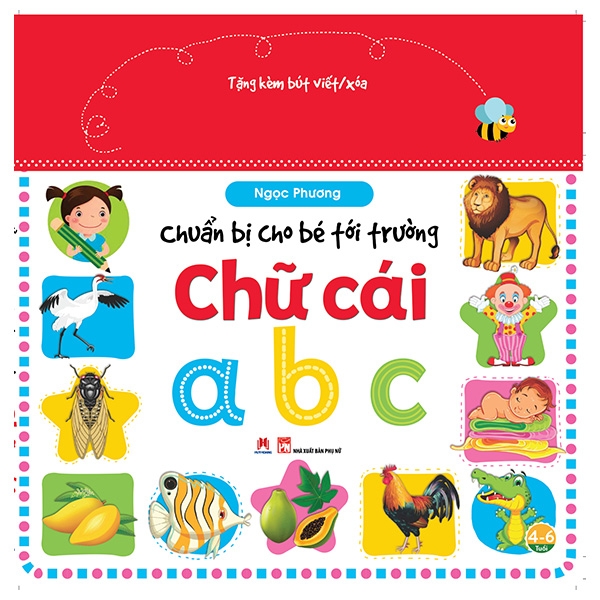 Fahasa - Chữ Cái ABC - Chuẩn Bị Cho Bé Tới Trường