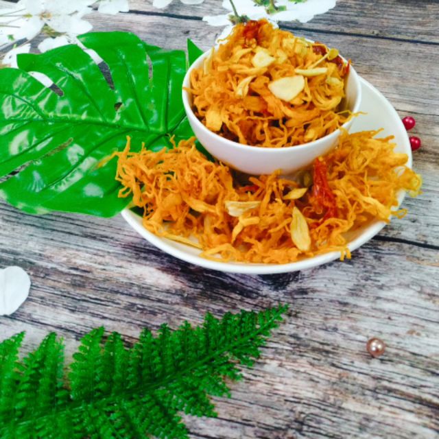 500gr khô gà bơ tỏi hiệu mof