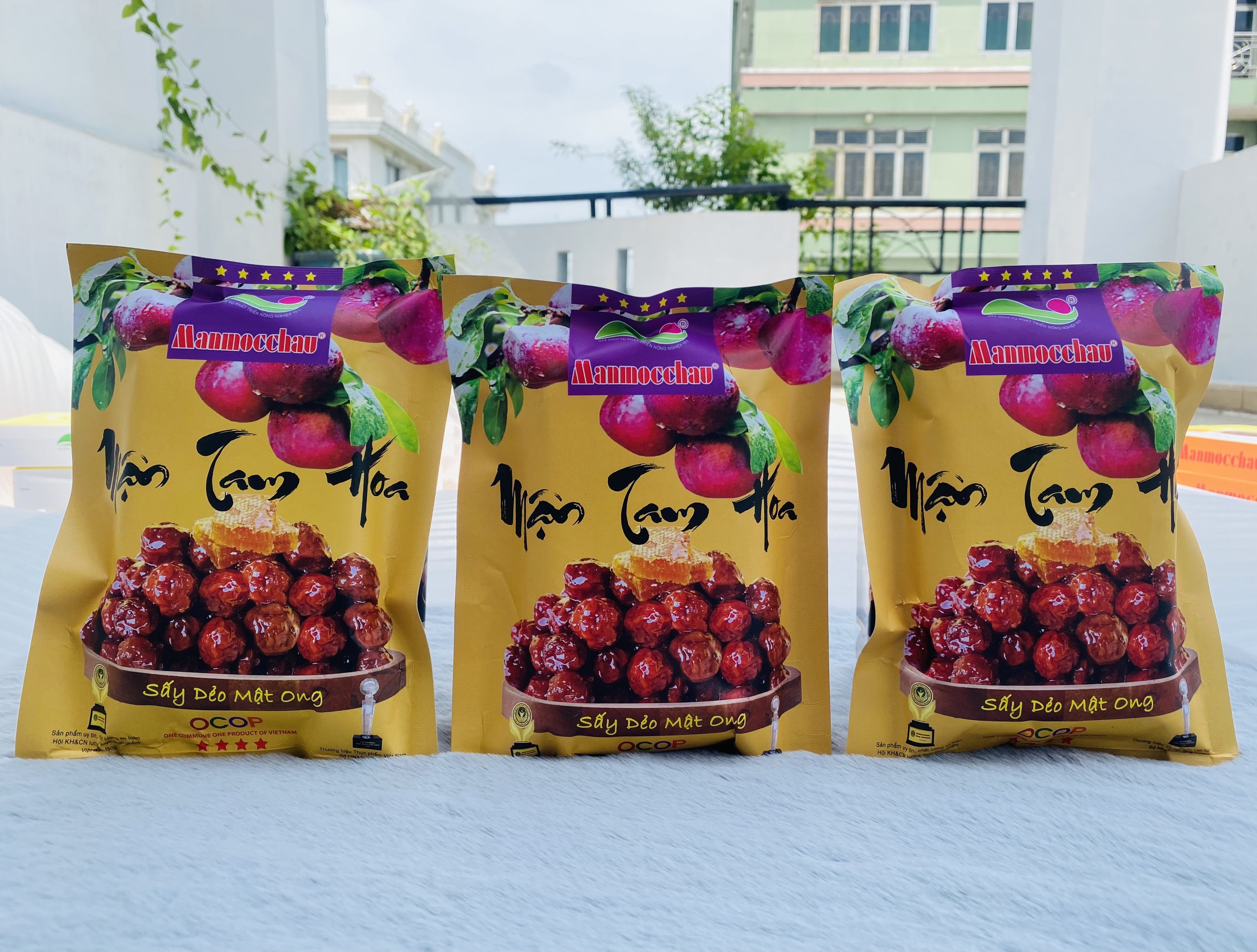 Mận nguyên hạt sấy dẻo mật ong 200gr
