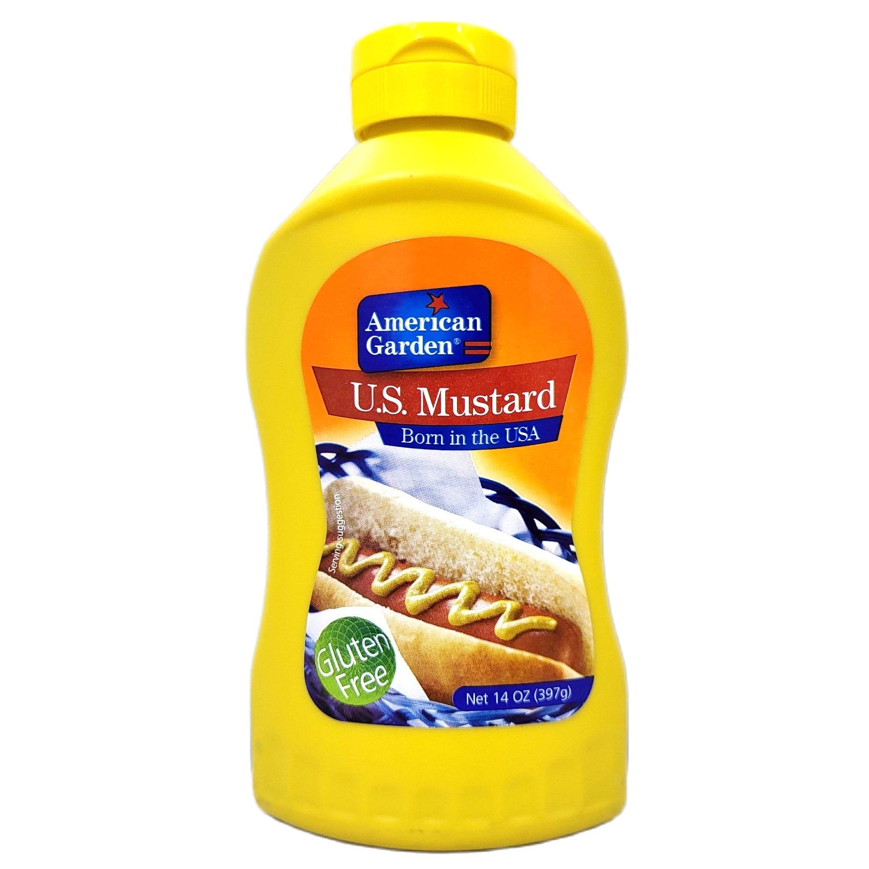 (HẠN SỬ SỤNG 09/02/2025) A/G (Chai LỚN 397g) MÙ TẠT VÀNG MỸ AMERICAN GARDEN Yellow Mustard (HALAL)