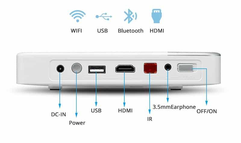May chiếu mini tyco m16 + tặng chuột không dây