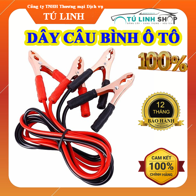 Bộ dây câu bình ắc qui 500a; 1000a lõi đồng lớn.