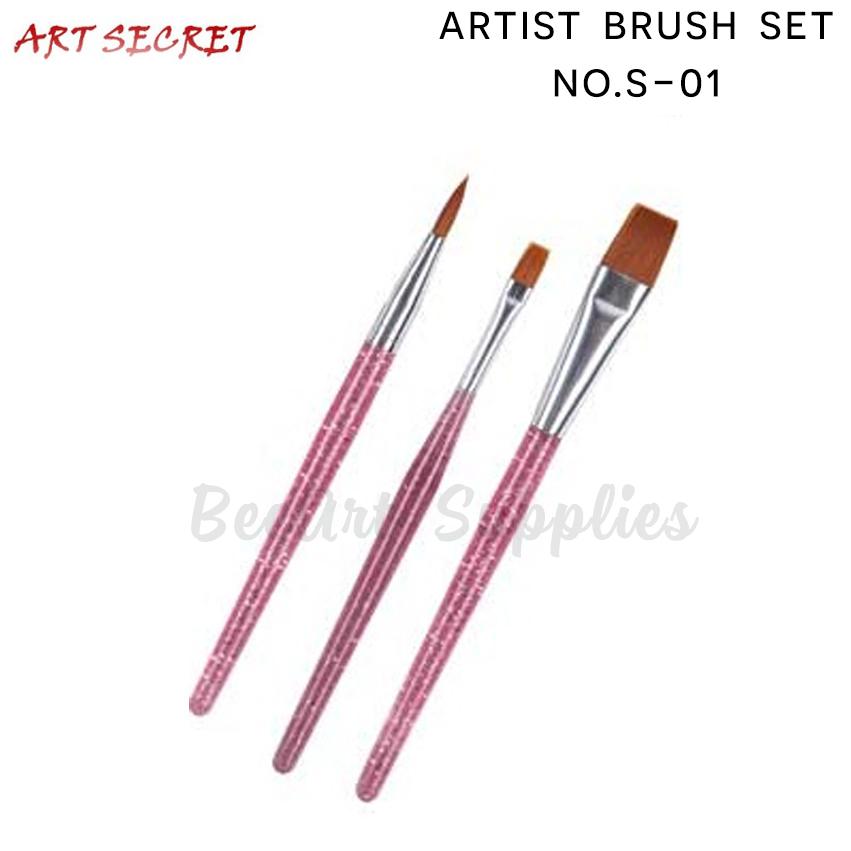 Bộ cọ vẽ cơ bản art secret 5 cây