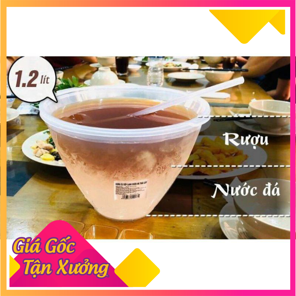 ⭐bát ướp lạnh đồ uống⭐ kèm gáo múc tiện dụng⭐chất liệu pp cao cấp nhập khẩu⭐ an toàn với sức khỏe⭐