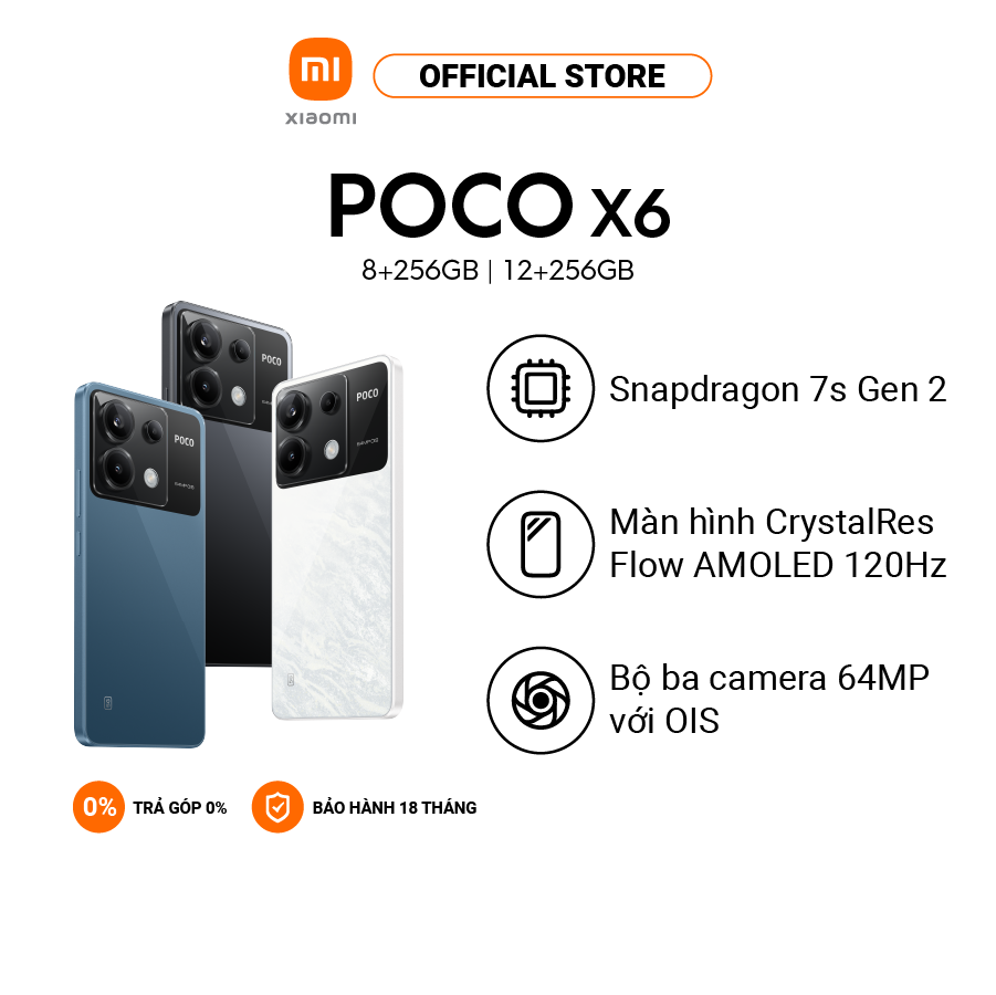 Điện thoại thông minh poco x6