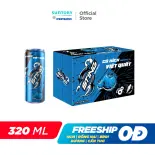 [SALE 8.8] Thùng 24 Lon Nước Tăng Lực Sting Xanh Việt Quất (320ml/lon)