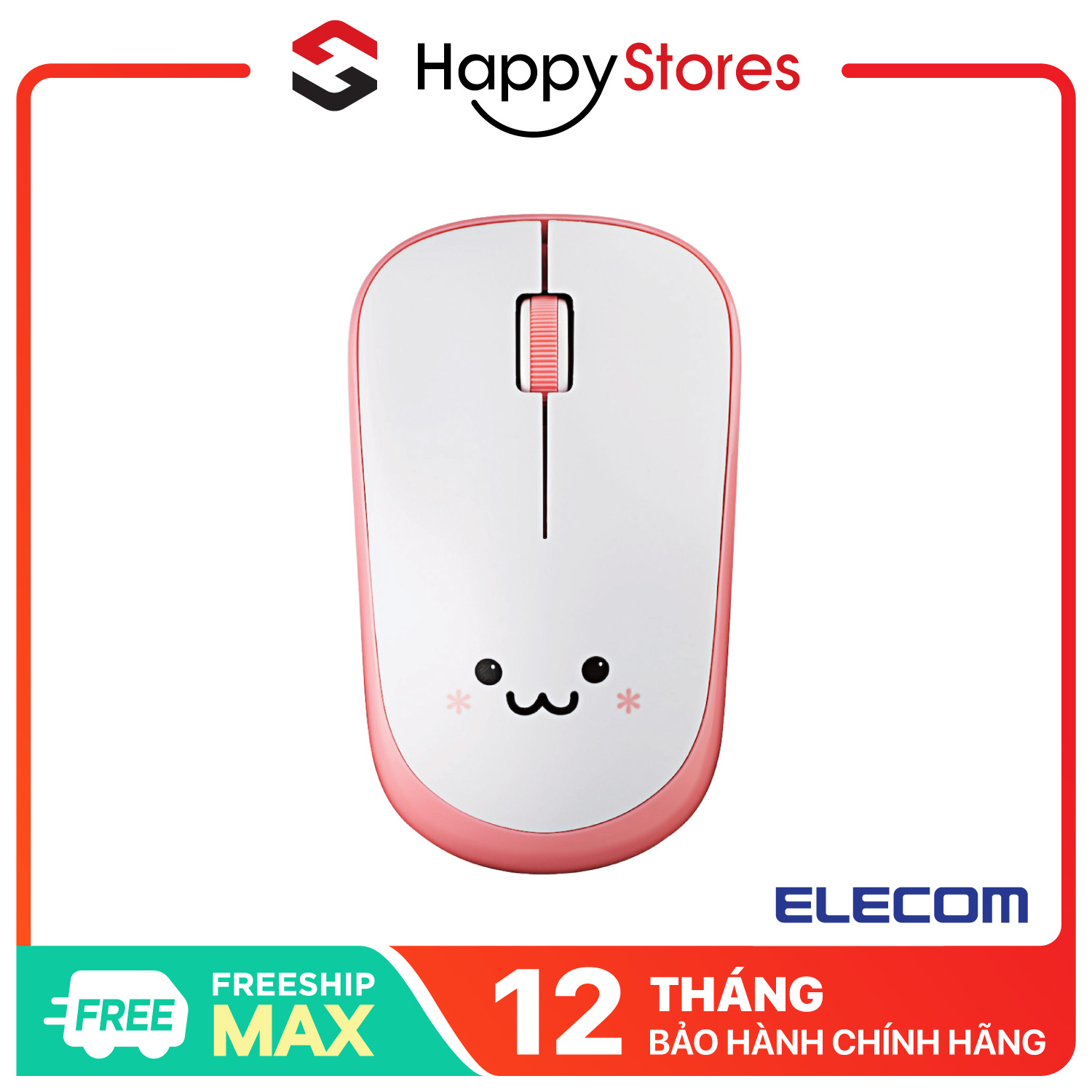 Chuột bluetooth yên tĩnh elecom m-ir07drs chính hãng