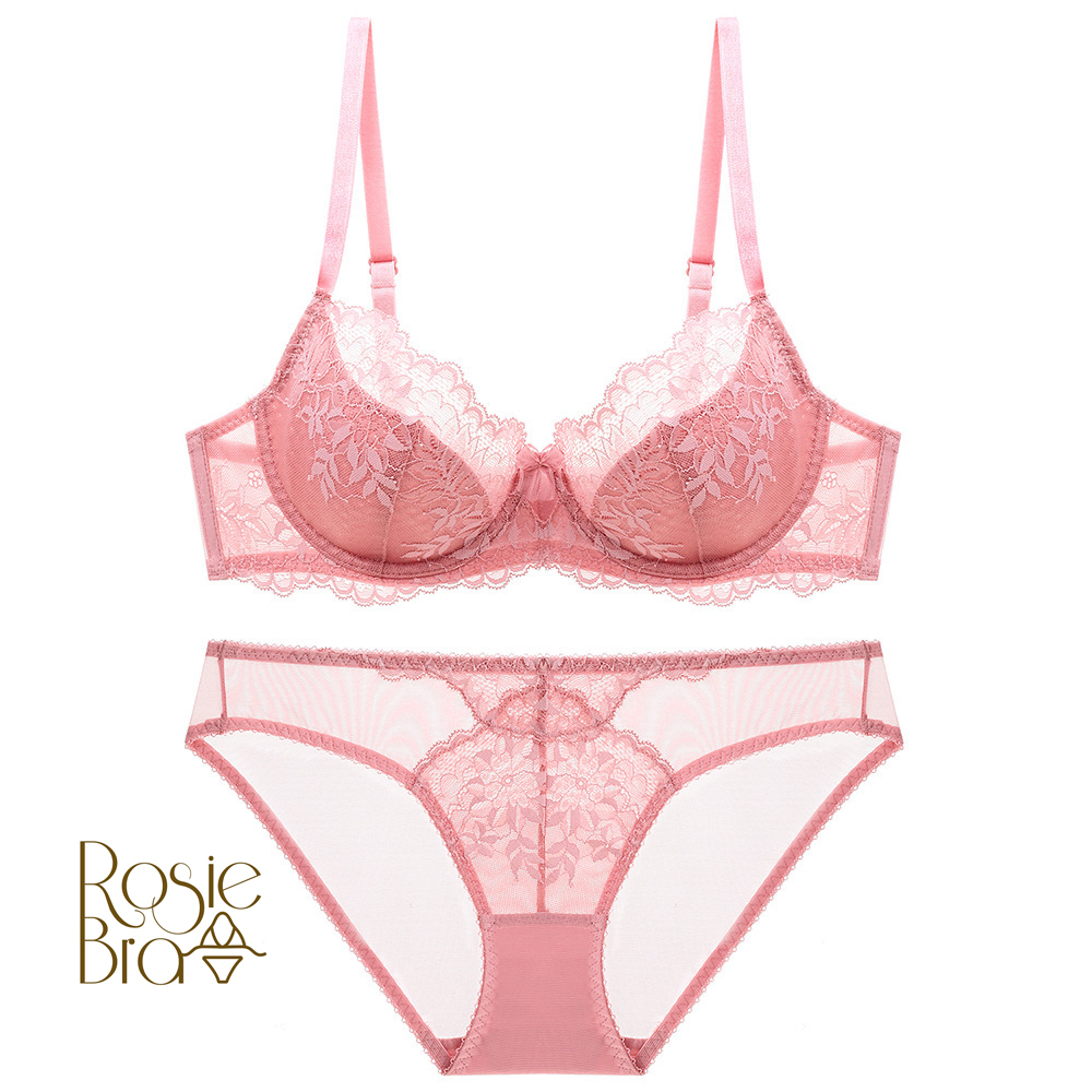 Bộ đồ lót ren có gọng đệm mỏng sexy siêu mềm s461