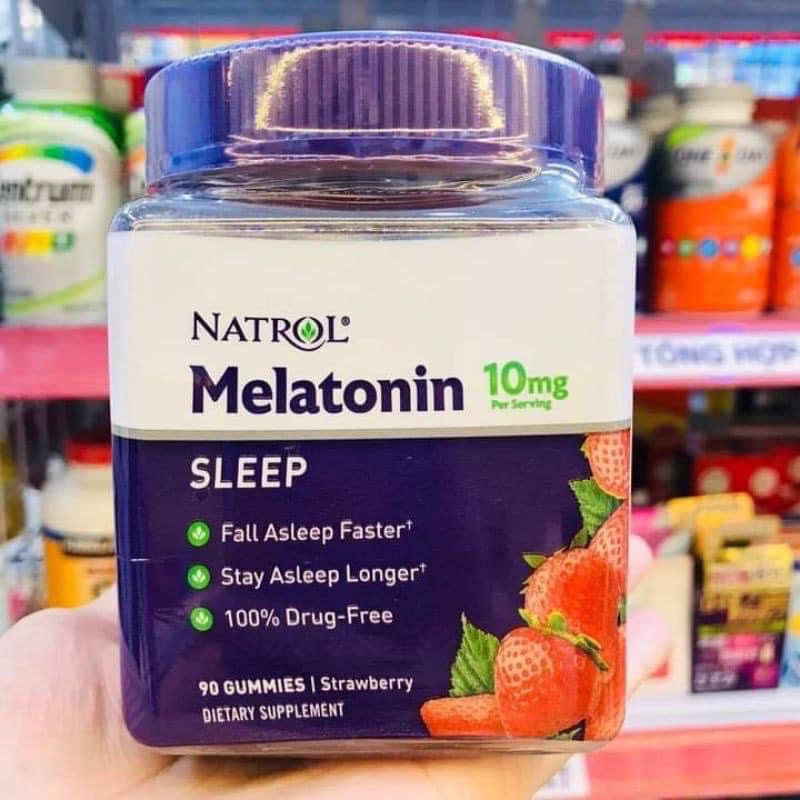 Hộp Kẹo giúp ngủ ngon Natrol 90v xuất xứ Mỹ