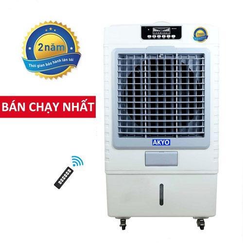 [TẶNG 02 HỘP ĐÁ KHÔ] Quạt điều hòa AKYO Inverter Model AK-8000, Công suất 200W, bảo hành 24 tháng