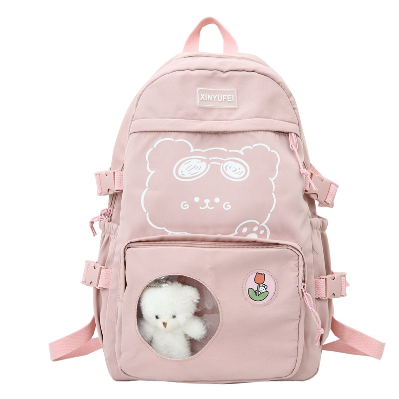 Balo cute nữ thời trang gấu dễ thương