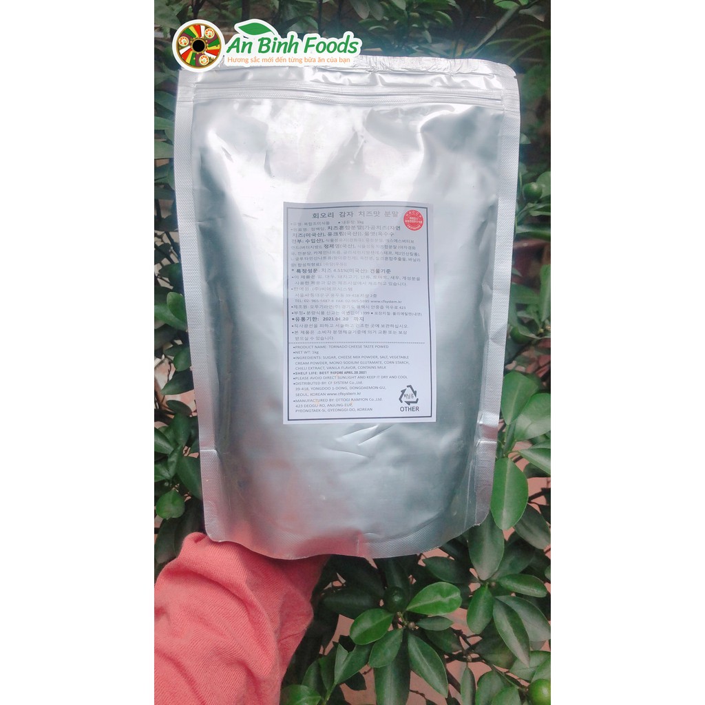 Bột phô mai lắc Hàn Quốc 1Kg