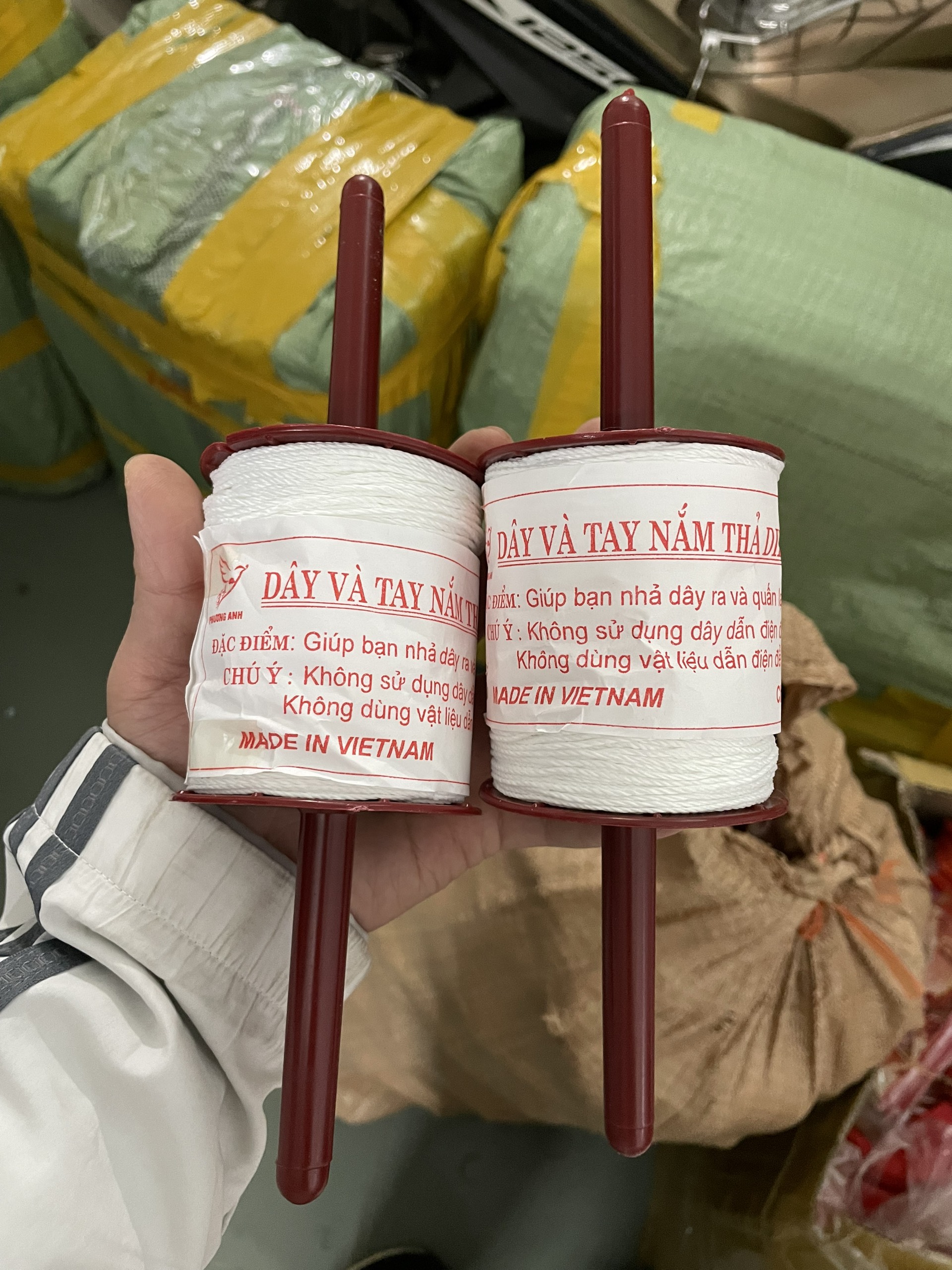 Tay cầm thả diều