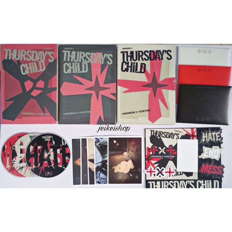 Album txt thursday's child không đồ random