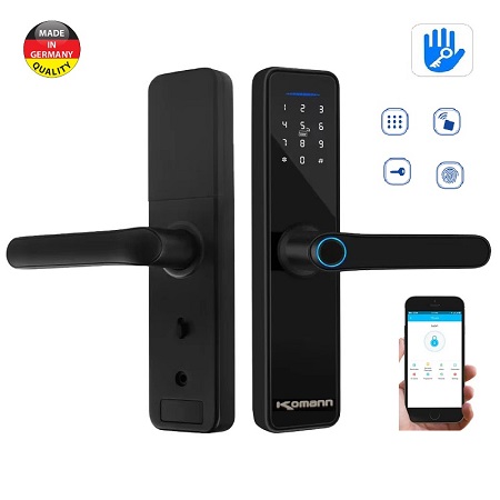 Khóa cửa vân tay mở từ xa K7