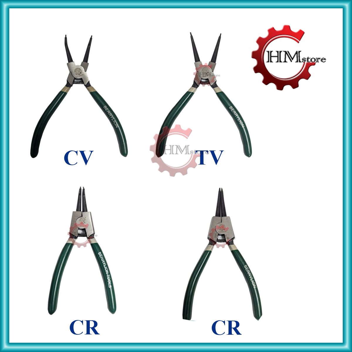 Kìm phe 7inch BerryLion, chất liệu thép hợp kim chống gỉ - Kìm mở phe trong ngoài, kìm mở phe đa năng, kiềm mở khoe, kìm mở phe - HẢI MY STORE
