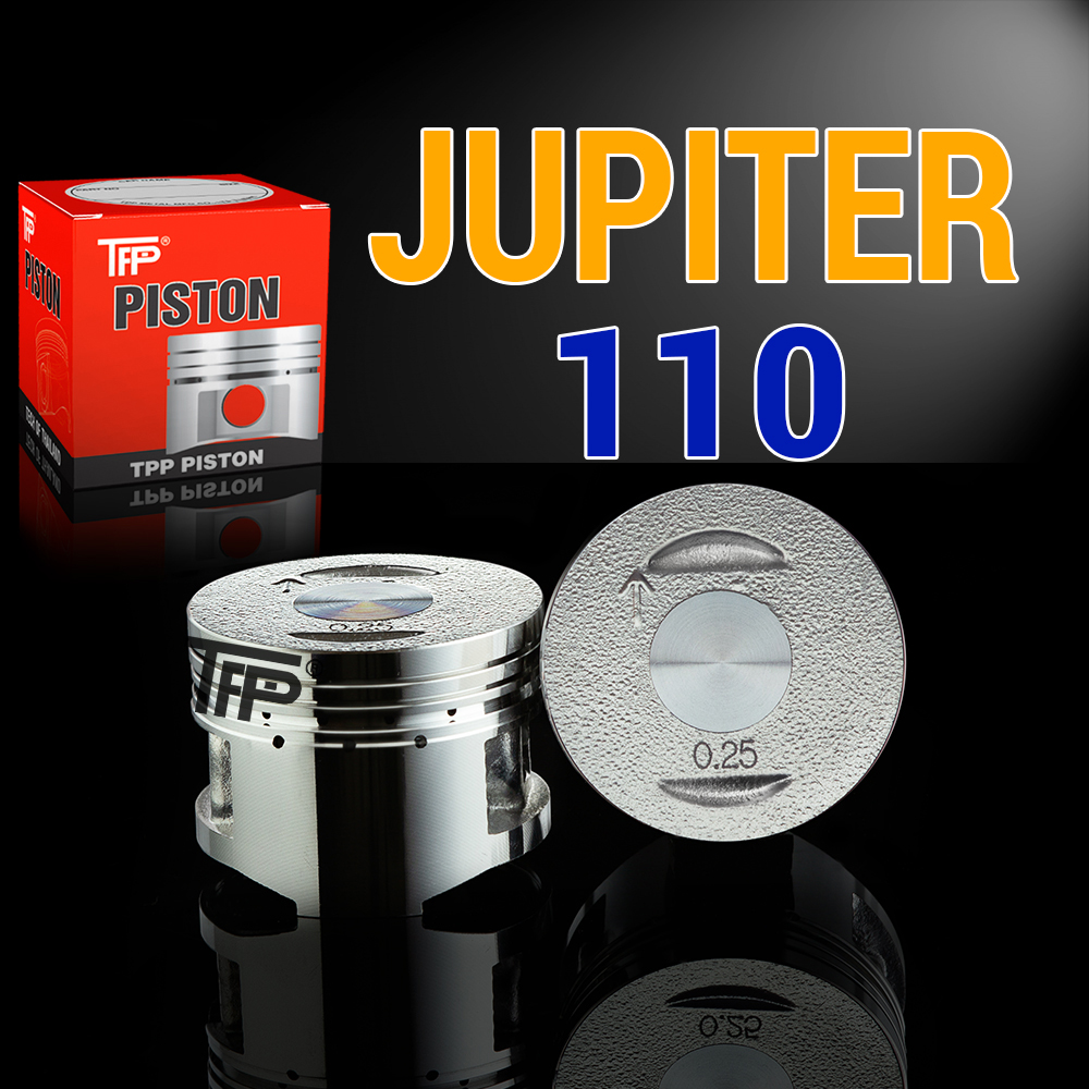 Jupiter sirius spark 110 piston xe máy bạc ắc bộ lẻ, trái piston tpp, phụ kiện xe máy