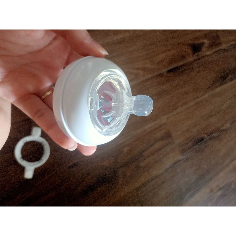 Nắp bật tập uống nước kèm ống hút tay cầm bình sữa Avent tiện lợi cho bé