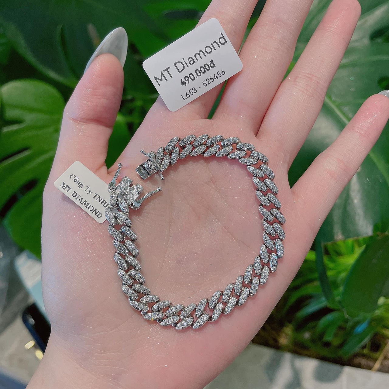 lắc tay bạc nữ họa tiết cao cấp- L68223 Juri Shop - Chất Liệu Lõi Bạc Pha Cao Cấp - Cam Kết Không Đen, Không Dị Ứng | lắc tay nữ đẹp , lắc tay nữ, lắc tay nữ bạc đẹp, lăcs tay nữ bạc