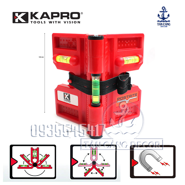 Thước nivo kapro 340 đo thăng bằng
