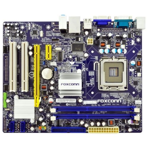 Mainboard g41 foxconn g41md chạy cpu 775 hoặc 771