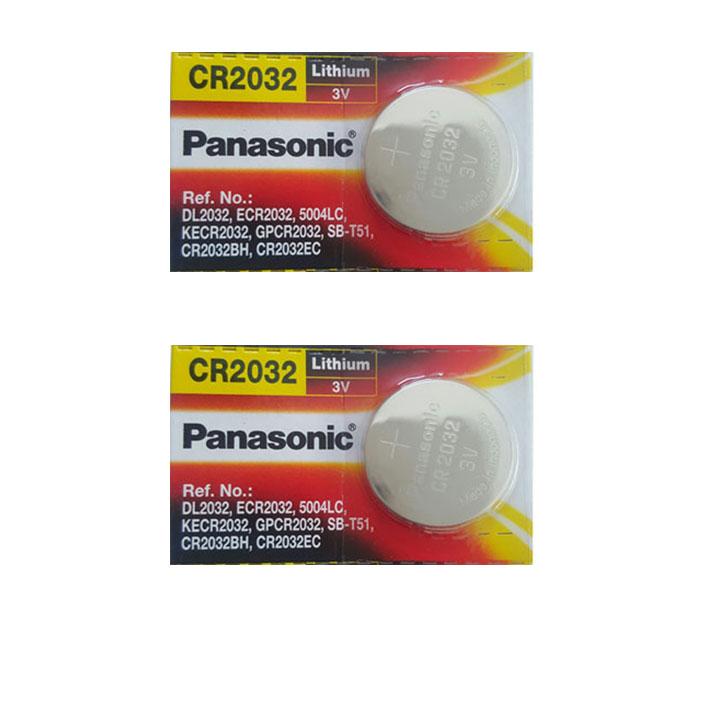 [HCM]2 viên Pin CR2032 Panasonic lithium 3V Pin điều khiển Remote
