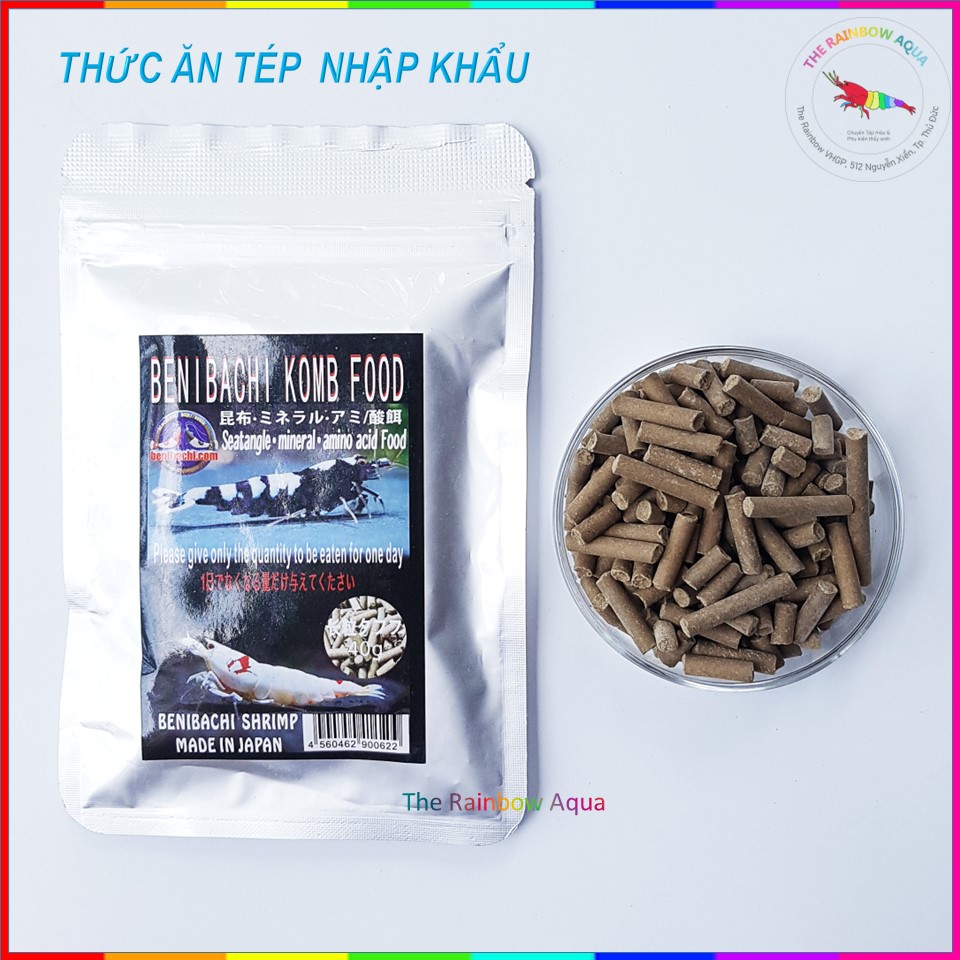 Thức ăn tép Benibachi Komb Food cao cấp cho tép cảnh