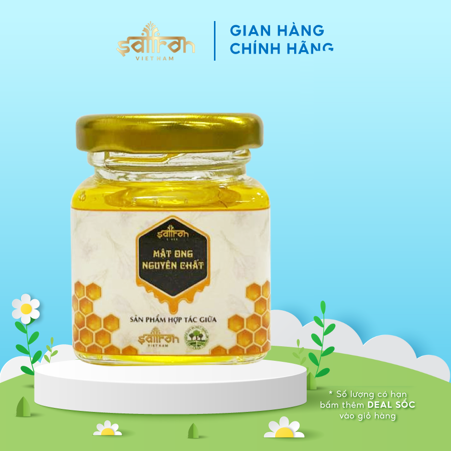 Mật ong hoa rừng nguyên chất 50ml/lọ SAFFRON VIỆT NAM